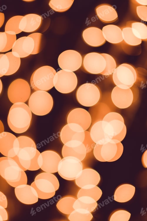 Preview: Blurred orange lights