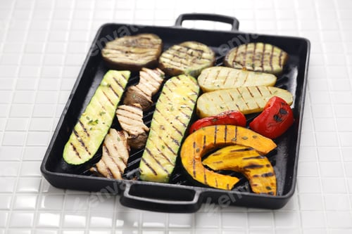 Preview: Verdure alla griglia ( grilled vegetables ), Italian food