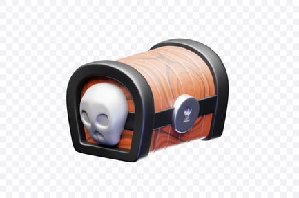 Vista previa: Cofre del tesoro lleno de oro