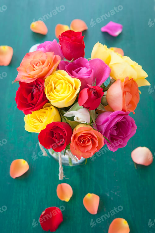 Preview: Colorful roses