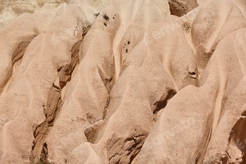 Preview: Rose valley in Goreme. Picturesque rock formation. Cappadocia, Turkey
