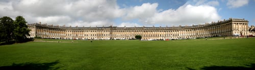 Preview: Bath Royal Crescent In A Sunny Day