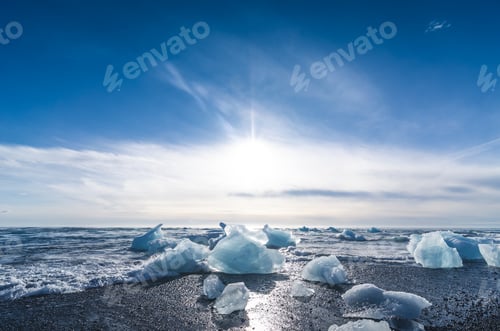 Preview: jokulsarlon beach, iceland