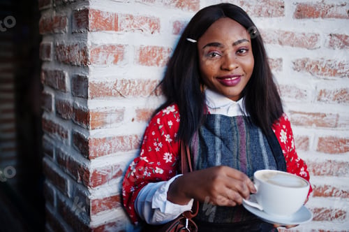 Preview: Сonfident young african american woman