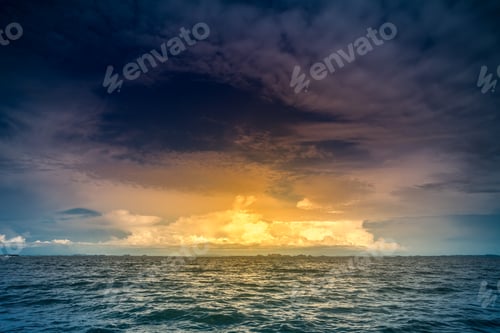 Preview: Tropical sunset