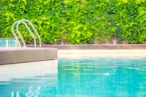 Preview: Stair around swimming pool