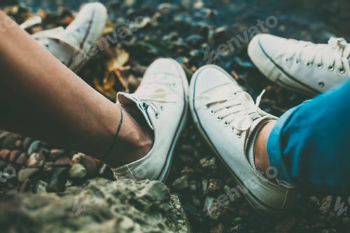 Preview: White converses footwear