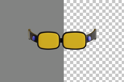 Preview: Eye Glasses 3D Icon