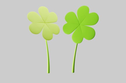 Preview: Clover plant set