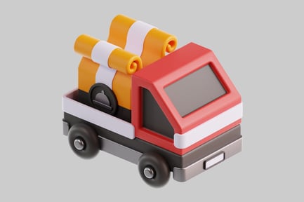 Preview: Delivery truck with tamales