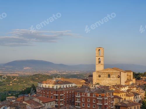 Preview: Beautiful shot of the Rocca Paolina fortress in Perugia, Italy