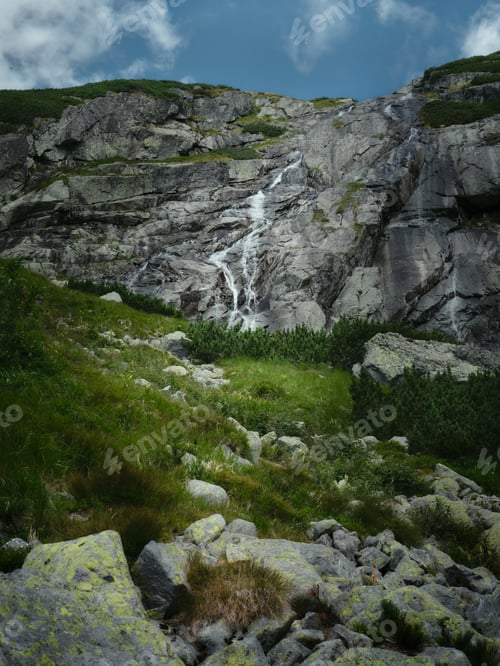 Preview: A small waterfall in the High Tatras, Slovakia