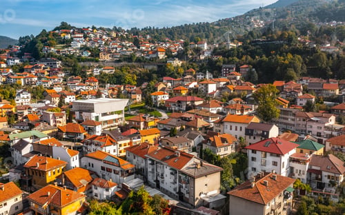 Preview: Houses in neighbourhood of Sarajevo