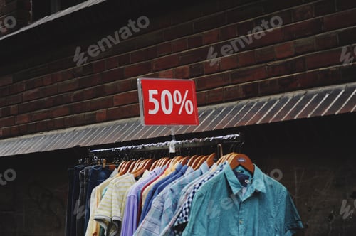 Preview: clothes hanger retail store discounts clearance sale