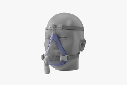 Preview: Full Face CPAP Mask with Headgear