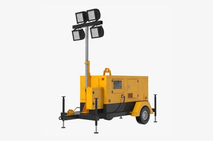 Preview: Towable Construction Light Tower