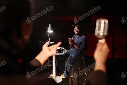 Preview: Theater Director Applauding to Artist