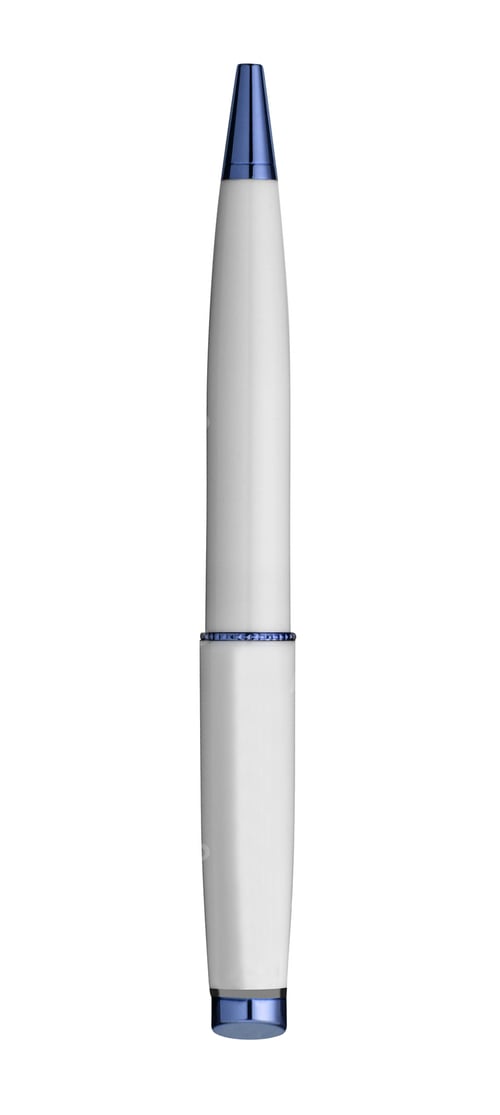 Preview: Silver pen isolated