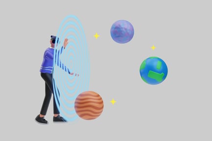 Preview: Metaverse planet exploration experience