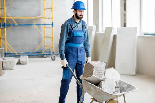 Preview: Carrying blocks on a wheelbarrow