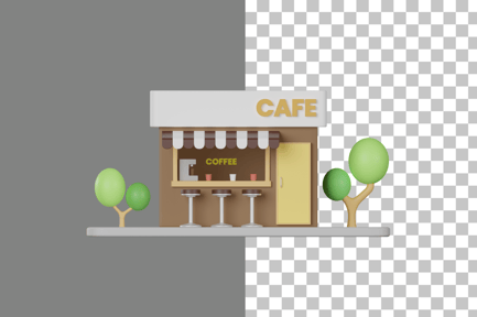 Preview: Cafe 3D Icon