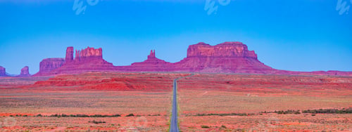 Preview: Scenic View of Monument Valley in Arizona's Vast Landscape