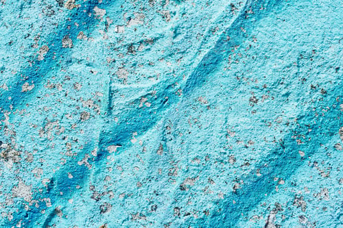 Preview: Blue concrete wall texture. Copy space for text, top view.