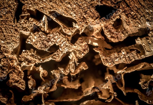 Preview: Macro shot of a metallic substance with a shiny surface
