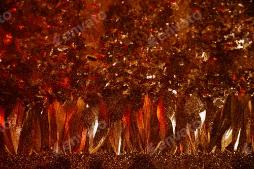 Preview: Abstract Fiery Orange and Brown Pattern