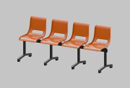 Preview: Plastic Station Bench