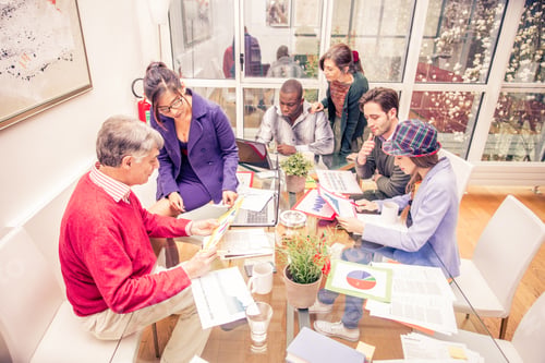 Preview: Team of creative business people