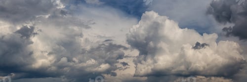 Preview: Cloudscape during a stormy day. Sky Background