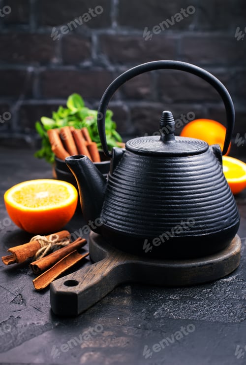 Preview: tea in teapot