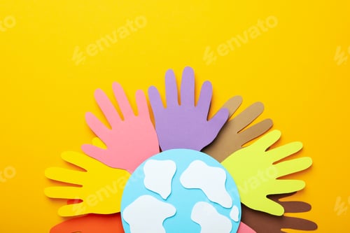 Preview: Concept or composition of World Population day