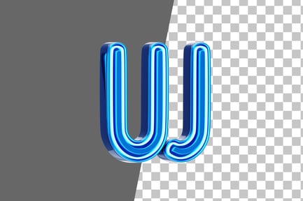 Preview: Neo Futurist W 3D Icon