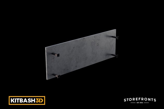 Kitbash: Storefronts - Billboard 3D, Incl. kitbash3d & isometric - Envato