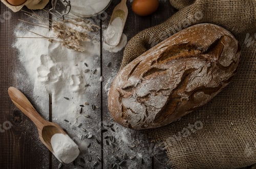 Preview: Rustic bread wheat-rye