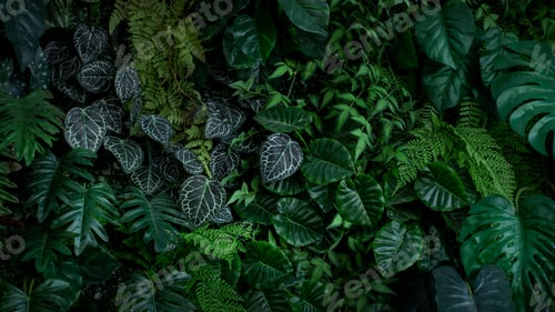 Vista previa: Creative nature green background.