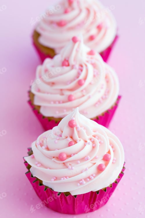 Preview: Pink cupcakes