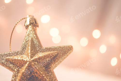 Preview: Christmas Decorations And Blank Space For Christmas And New Year Background