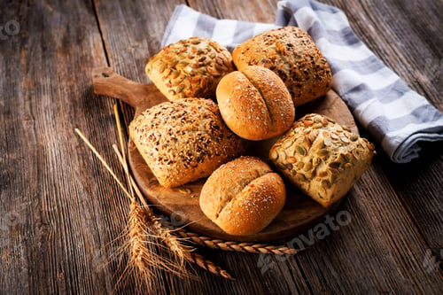 Preview: Various types of bread