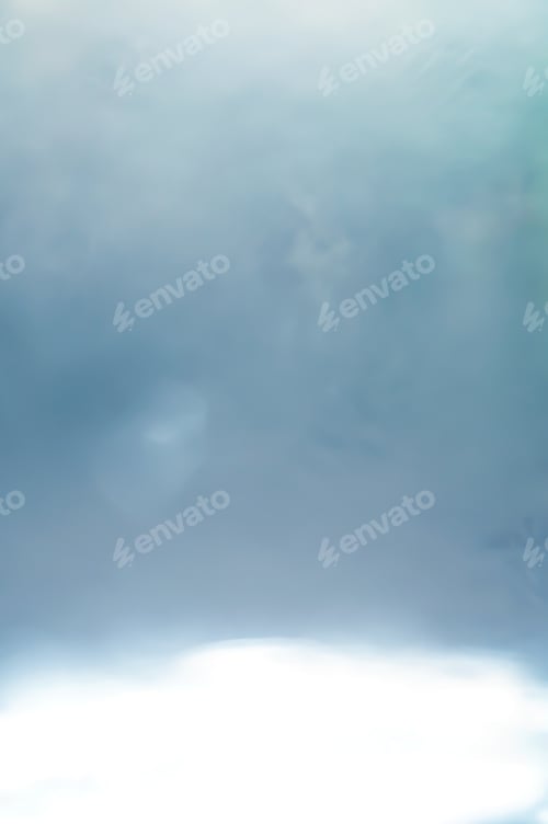 Preview: Blue Water Drop In Blur Style Background