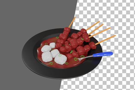 Preview: Satay 3D Icon