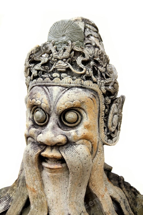 Preview: Statue in Wat Pho temple in Bangkok
