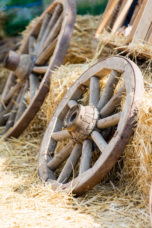 Preview: photo of the cart wheels