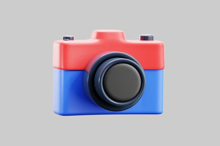 Preview: Colorful toy camera