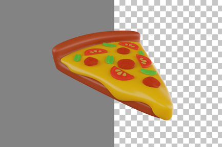 Preview: Pizza Slice 3D Icon