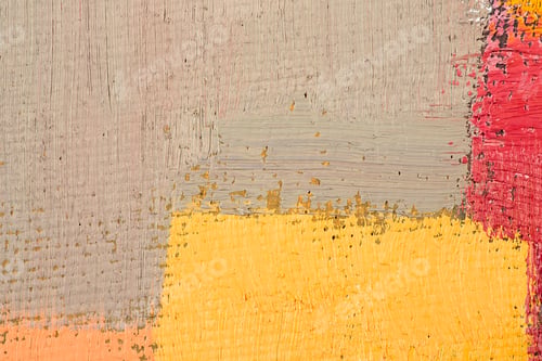 Preview: abstract wallpaper, texture, background of close-up fragment of oil painting on canvas with brush