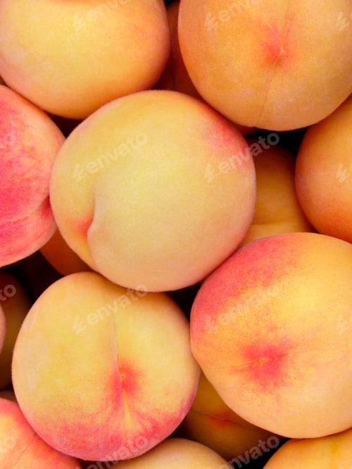 Preview: Peaches pattern texture fruit close up