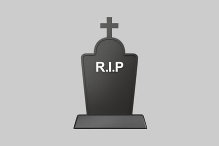 Preview: RIP Tombstone Grave Marker